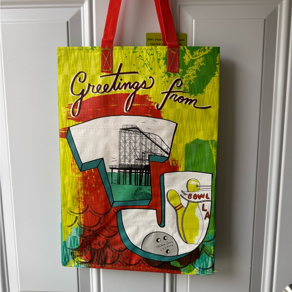 TJ’s NJ reusable grocery tote bag